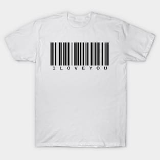 I love you barcode T-Shirt